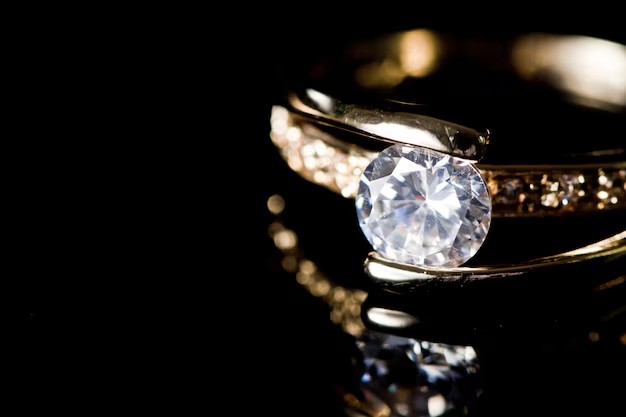 A gemstone ring representing an object used in a psychometry reading